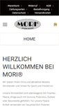 Mobile Screenshot of mori-muetzen.de